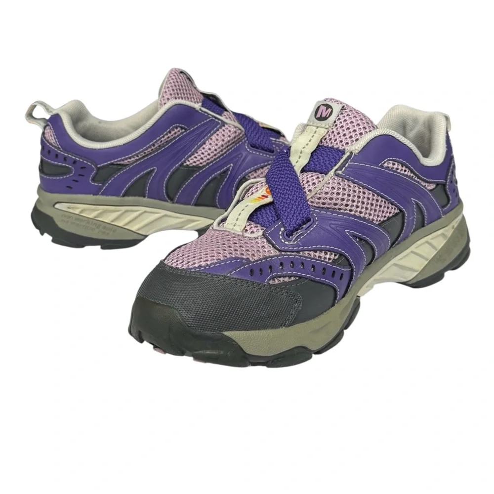 Merrell Lightspeed Z-Rap Kids Girls Violet Running Hiking Shoes Size US 6 Youth